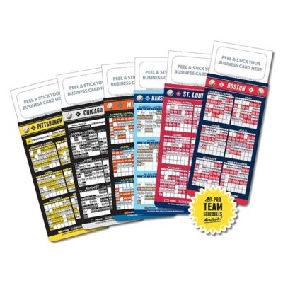 MLB Baseball Schedule Magnets