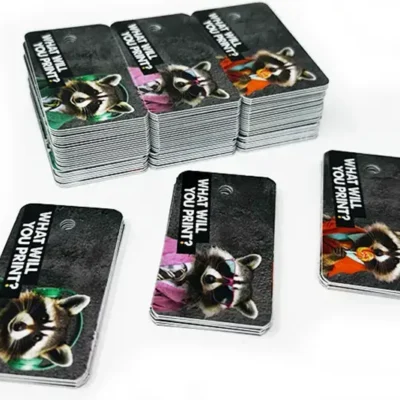 3-up Key Tags